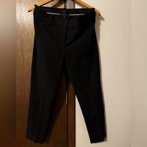 J. Crew Cameron size 6 black trouser.